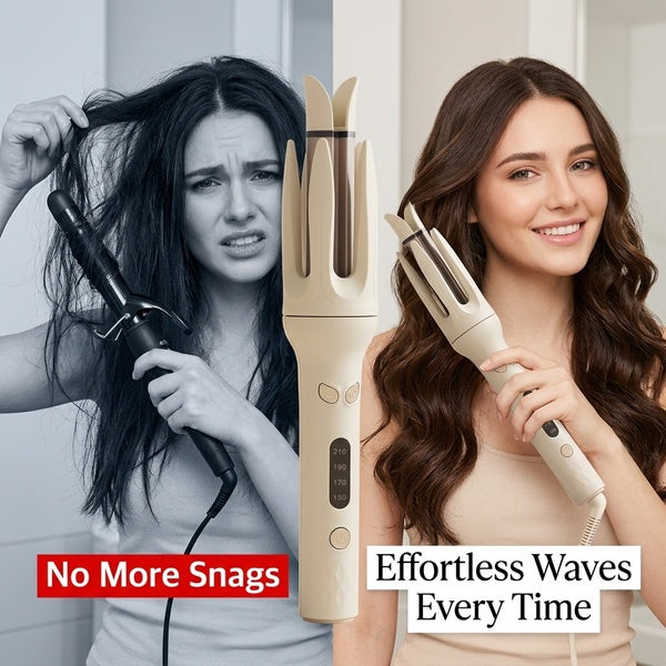 Streamline  Hair Curler 28mm Hair Stick Rotating Curl Waves Anti-Tangle Curling Iron Styler