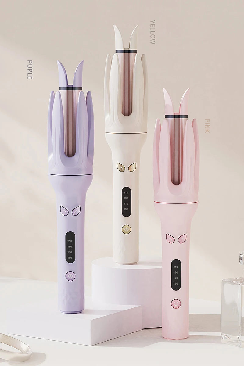 Streamline  Hair Curler 28mm Hair Stick Rotating Curl Waves Anti-Tangle Curling Iron Styler