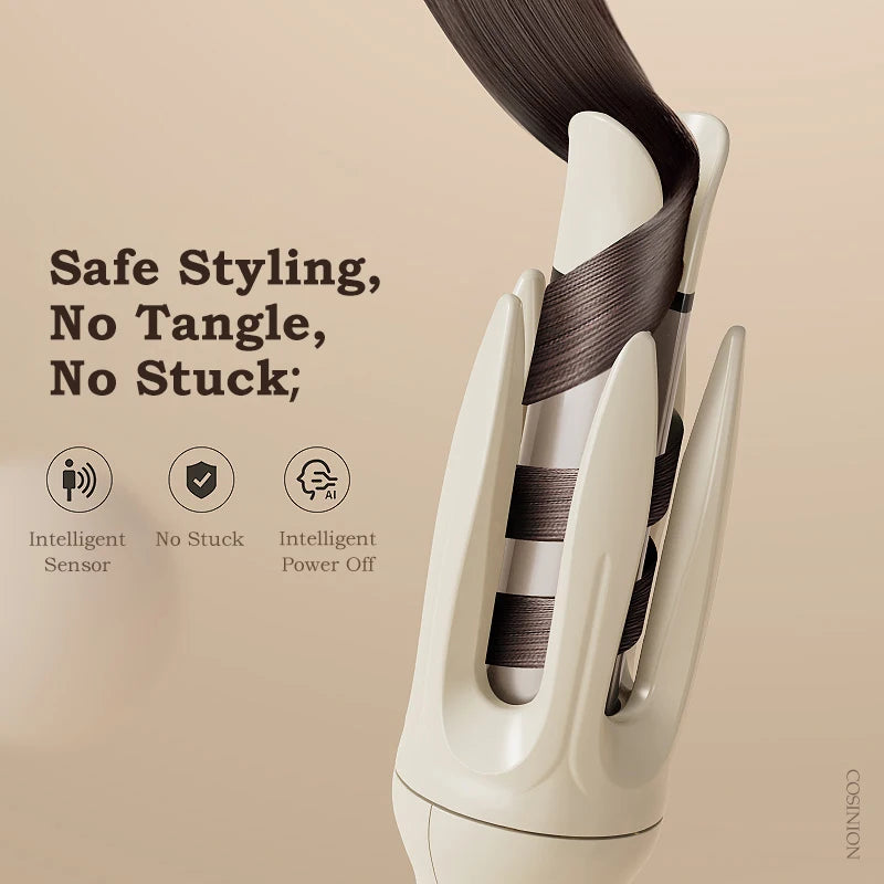 Streamline  Hair Curler 28mm Hair Stick Rotating Curl Waves Anti-Tangle Curling Iron Styler