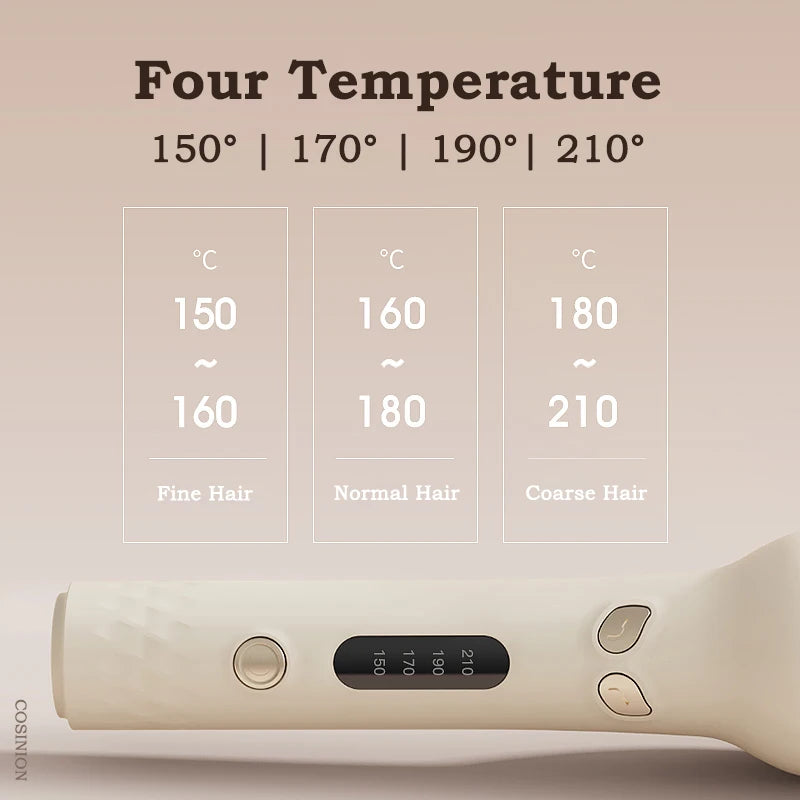 Streamline  Hair Curler 28mm Hair Stick Rotating Curl Waves Anti-Tangle Curling Iron Styler